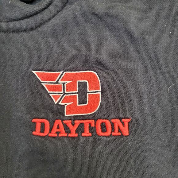 NIKE University-of-Dayton 1/4-Zip Sweatshirt M 22x24 Cropped - Picture 13 of 16